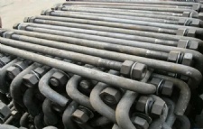 L-shaped anchor bolt