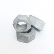 Hot-dip galvanized hexagon nuts