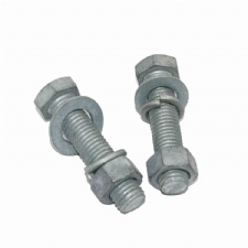 Hot-dip galvanized hexagon bolts