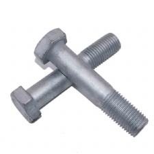 Dacro-coated hexagon bolts