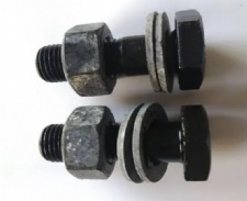 Hexagon bolts of high strength steel structure