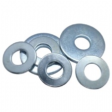 Galvanized plain washer
