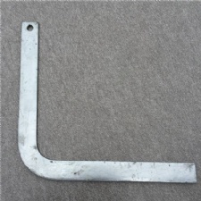 Flat iron elbow