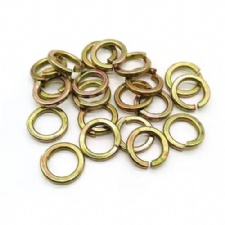 Color zinc spring washer