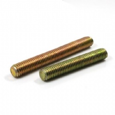 Colored zinc thread rod