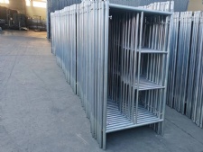 Hot-dip galvanized scaffold